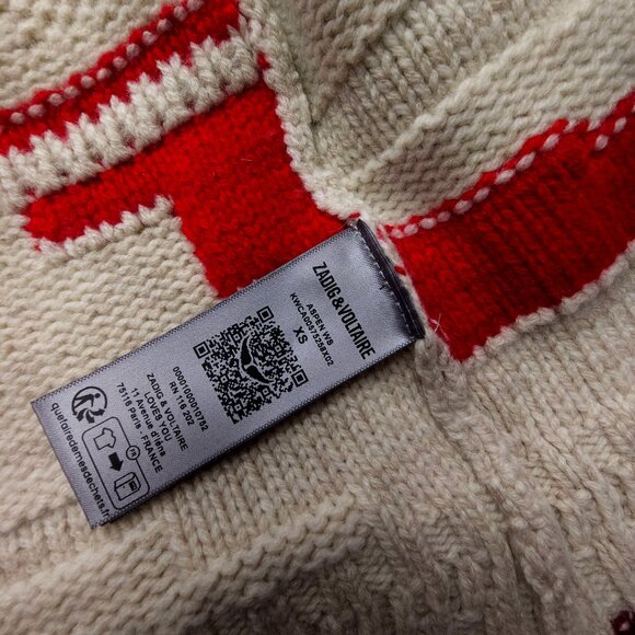 Zadig & Voltaire Aspen Cardigan XS - Picture 8 of 16